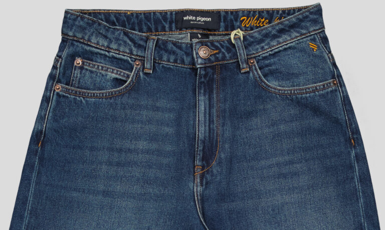 PANTALON BAGGY FIT EN DENIM 100 % COTON