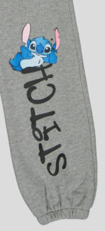 Jogging fillette Stitch molleton 100 % coton
