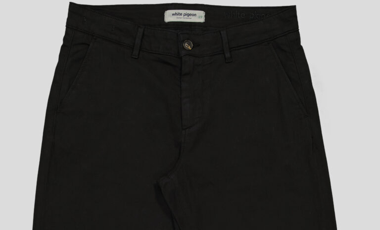 PANTALON CHINO POCHES ITALIENNES AVEC PINCES DEVANT