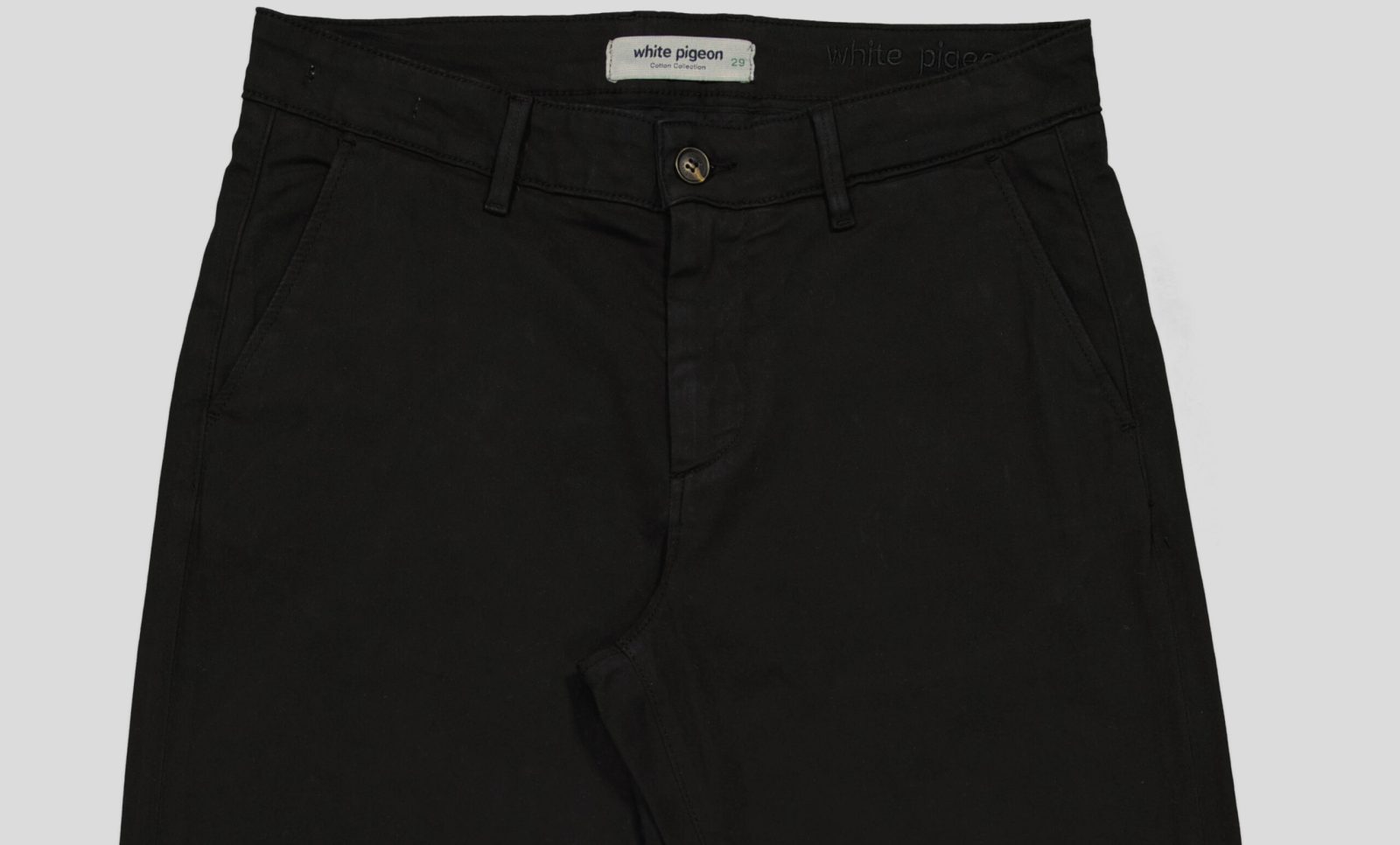 DEVANT PANTALON CHINO POCHES ITALIENNES AVEC PINCES DEVANT – Image 17