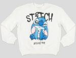 Jogging fillette Stitch molleton 100 % coton