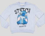 Jogging fillette Stitch molleton 100 % coton