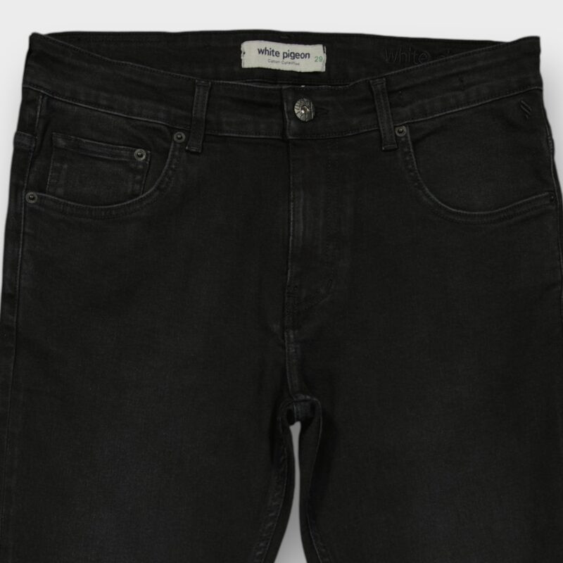 PANTALON CINQ POCHES SKINNY FIT EN DENIM 100% COTON
