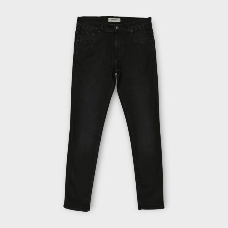 PANTALON CINQ POCHES SKINNY FIT EN DENIM 100% COTON