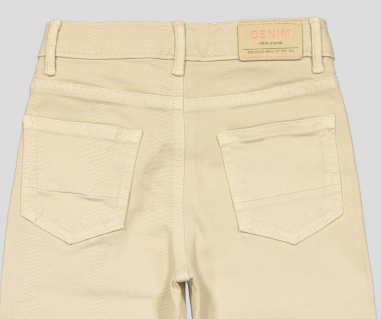 PANTALON CINQ POCHES COTON ELASTHANNE