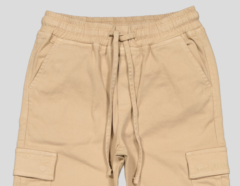 PANTALON JOGGER EN COTON ELASTHANNE
