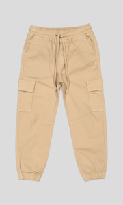 PANTALON JOGGER EN COTON ELASTHANNE