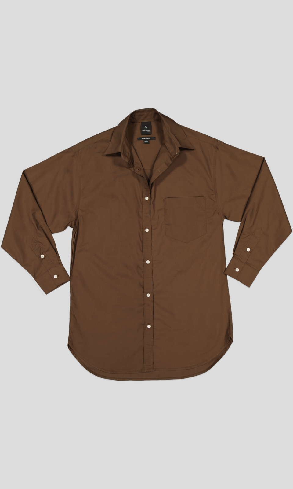 WPCHF2502_WP (3) CHEMISE GABARDINE REGULAR FIT – Image 1