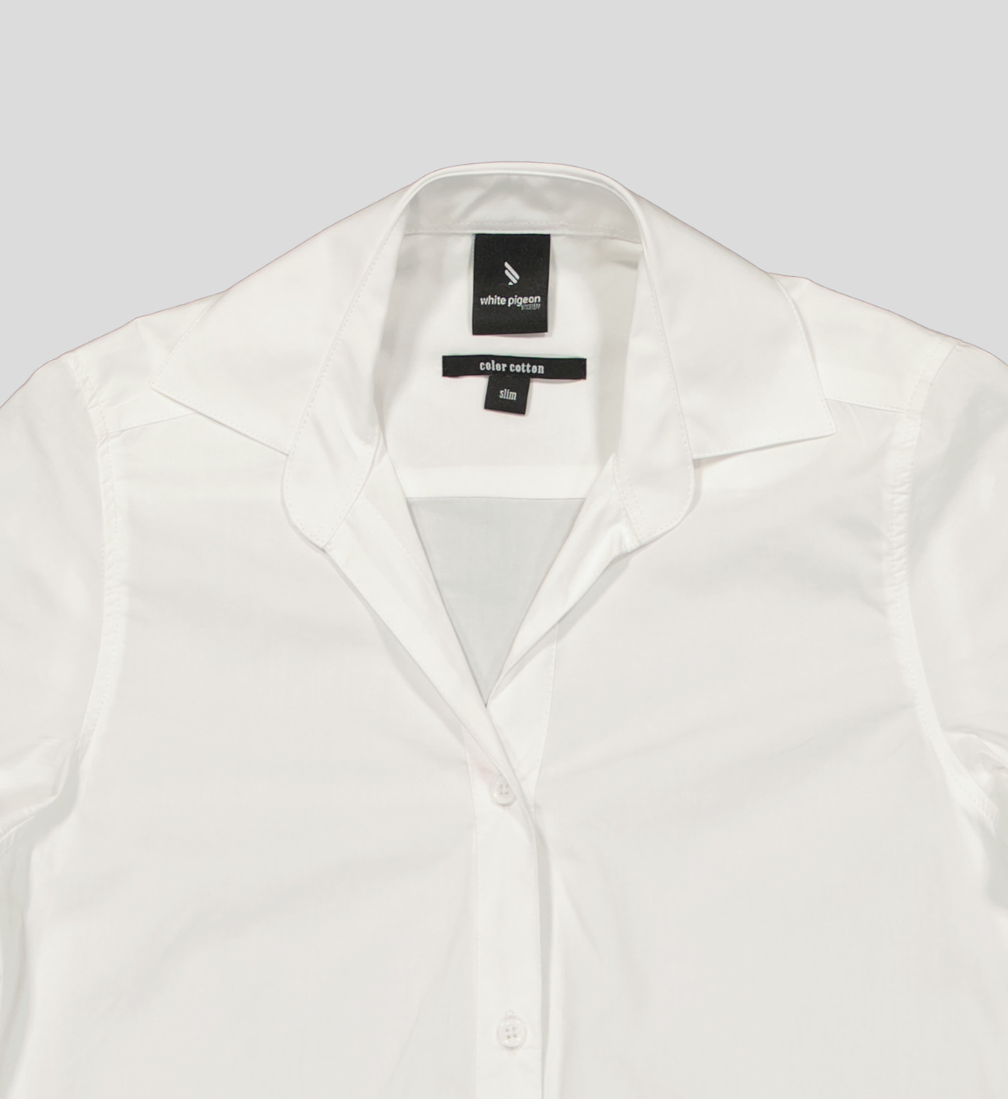 WPCHF2509+3_WP 1 CHEMISE FEMME UNI SLIM FIT – Image 7