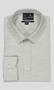 CHEMISE COTTON UNI SLIM