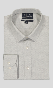 CHEMISE COTTON UNI SLIM