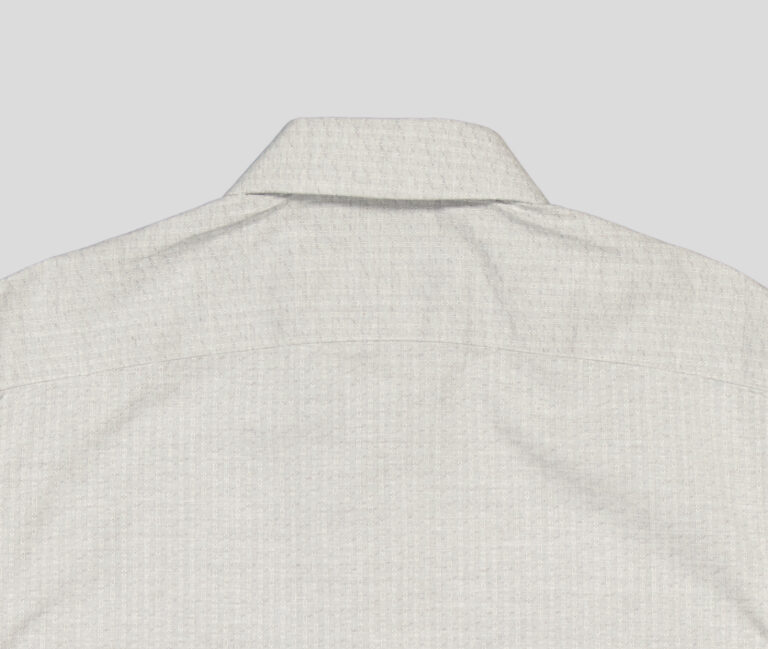 CHEMISE COTTON UNI SLIM