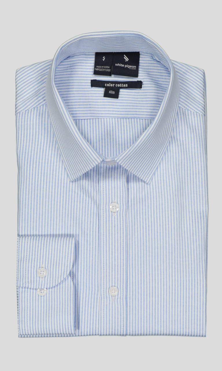 CHEMISE COTTON SLIM FIT