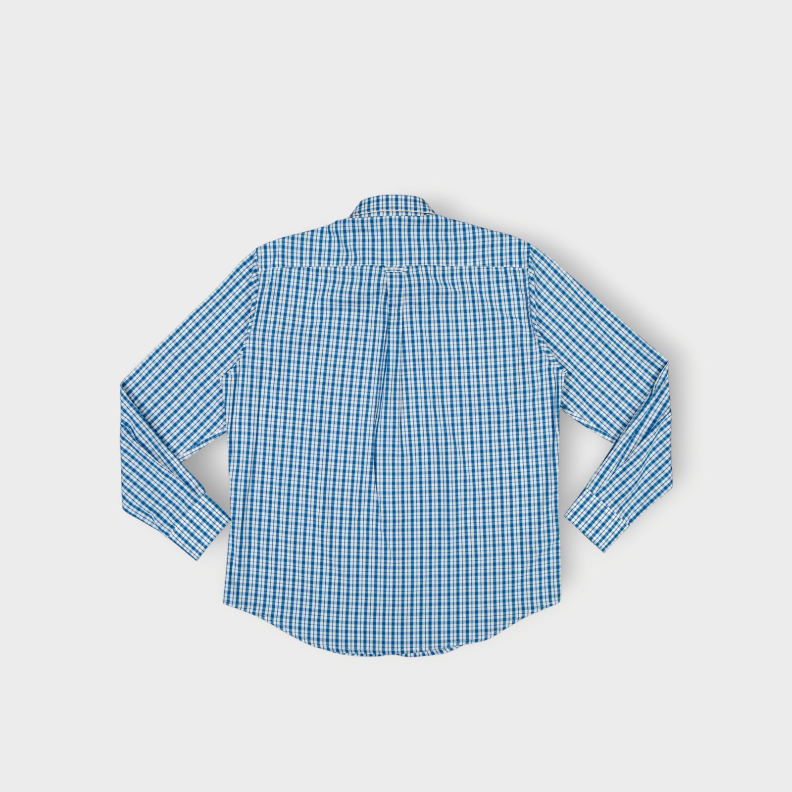 WPCHH021-C3 BLANC BLUE (5) CHEMISE COTTON REGULAR – Image 3