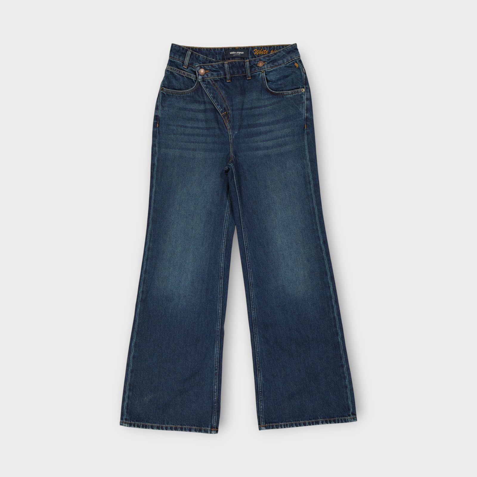 WPJAF6008 STONE WASH (4) PANTALON JEANS FEMME WIDE LEG – Image 1