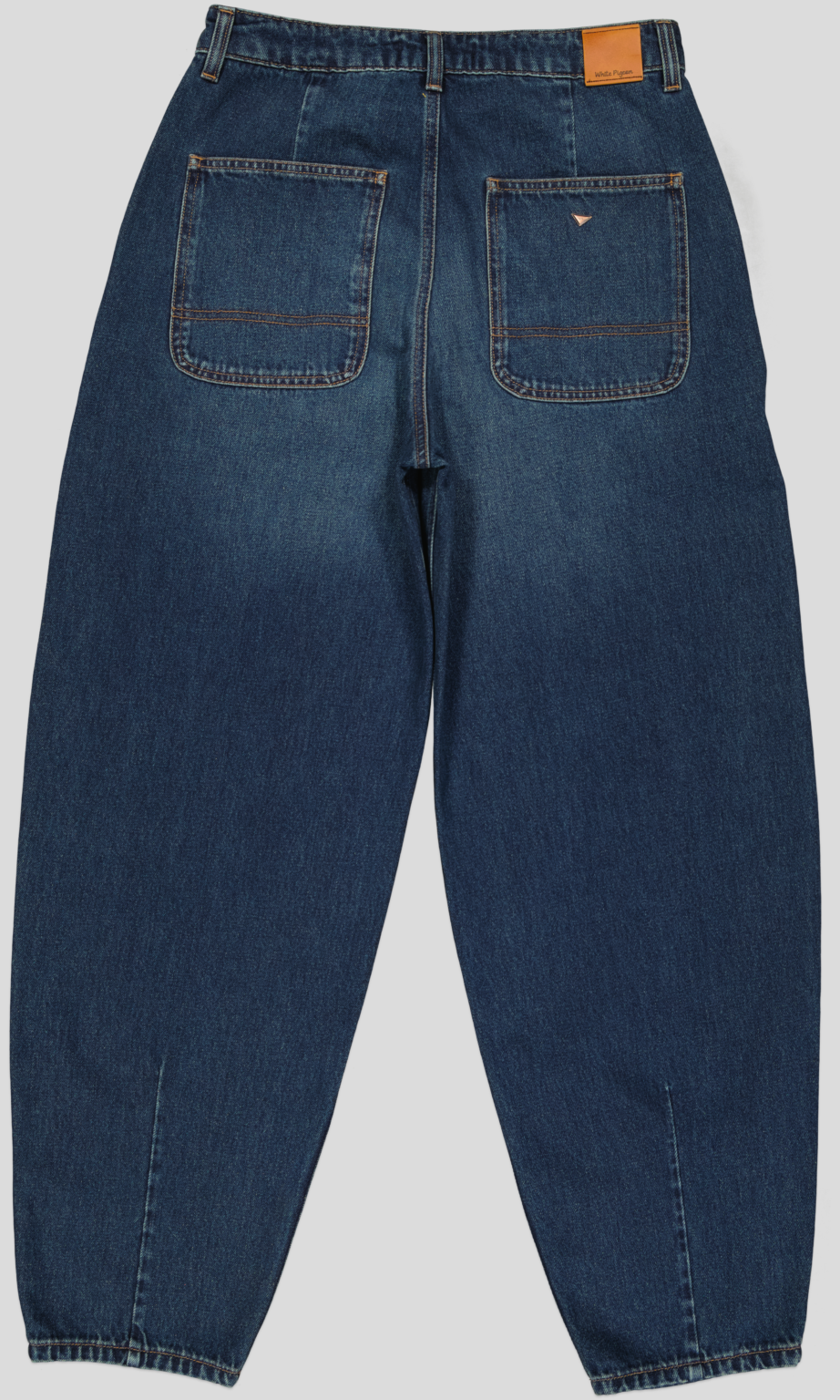 PANTALON BAGGY EN DENIM RIGIDE 100 % COTON