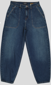 PANTALON BAGGY EN DENIM RIGIDE 100 % COTON