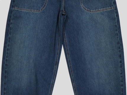 PANTALON BAGGY EN DENIM RIGIDE 100 % COTON