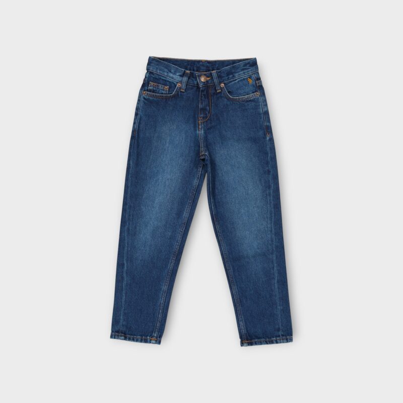 PANTALON JEANS TAILLE HAUTE EN DENIM 100 % COTON