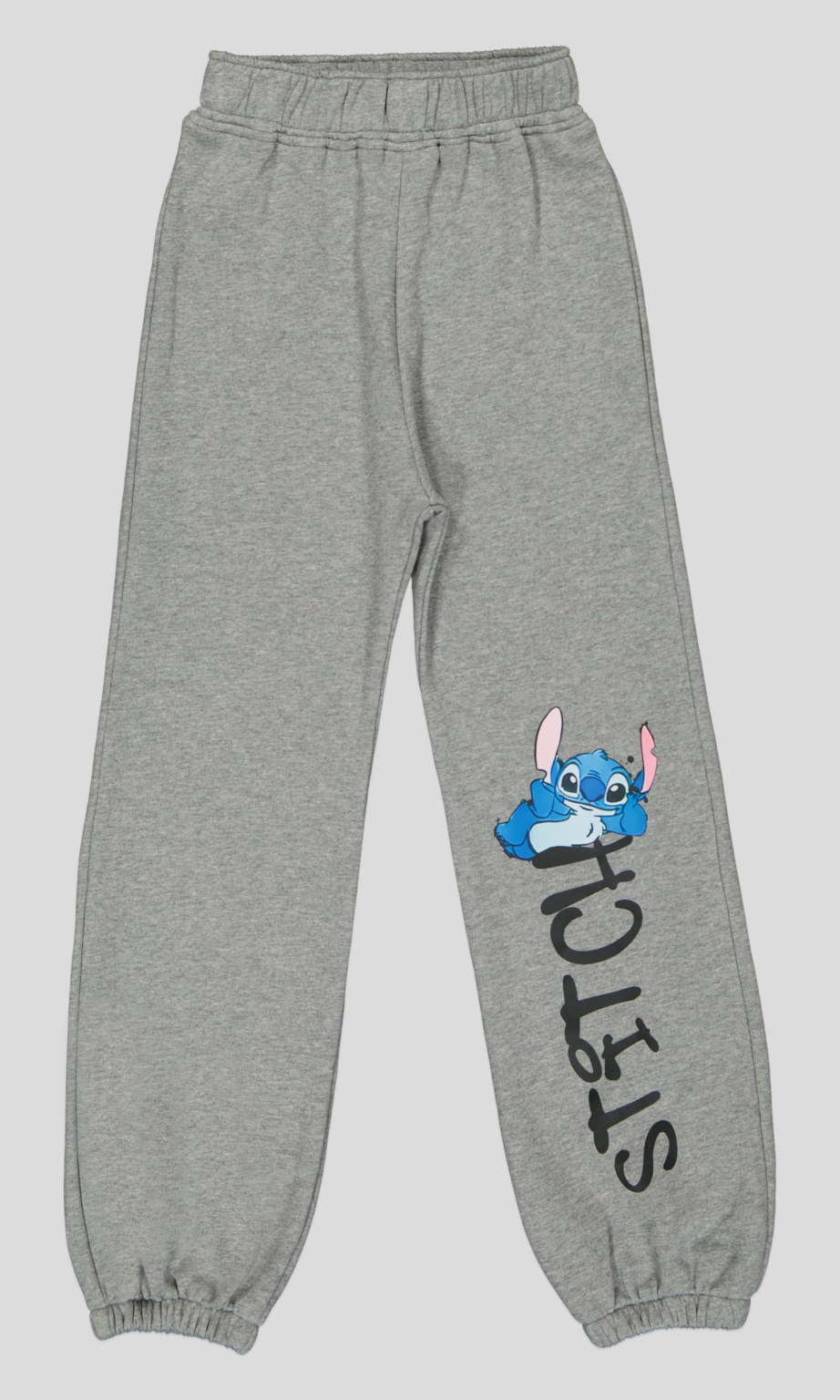 Jogging fillette Stitch molleton 100 % coton