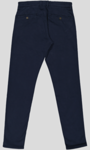 PANTALON CHINO POCHES ITALIENNES AVEC PINCES DEVANT