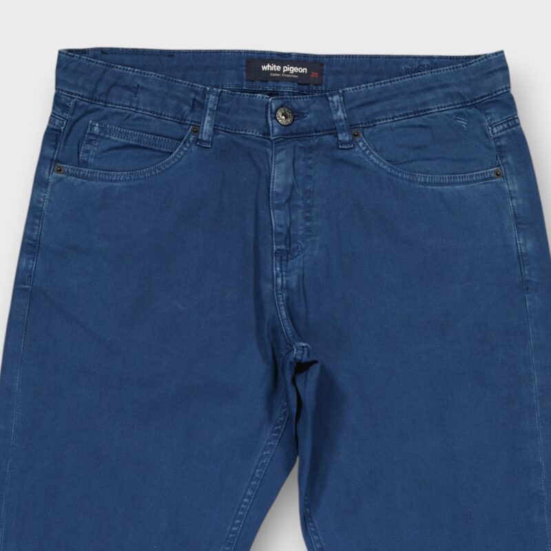 PANTALON CINQ POCHES COTON ELASTHANNE