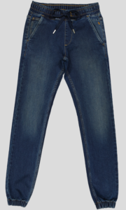 PANTALON JOGG JEANS CEINTURE ELASTIQUE