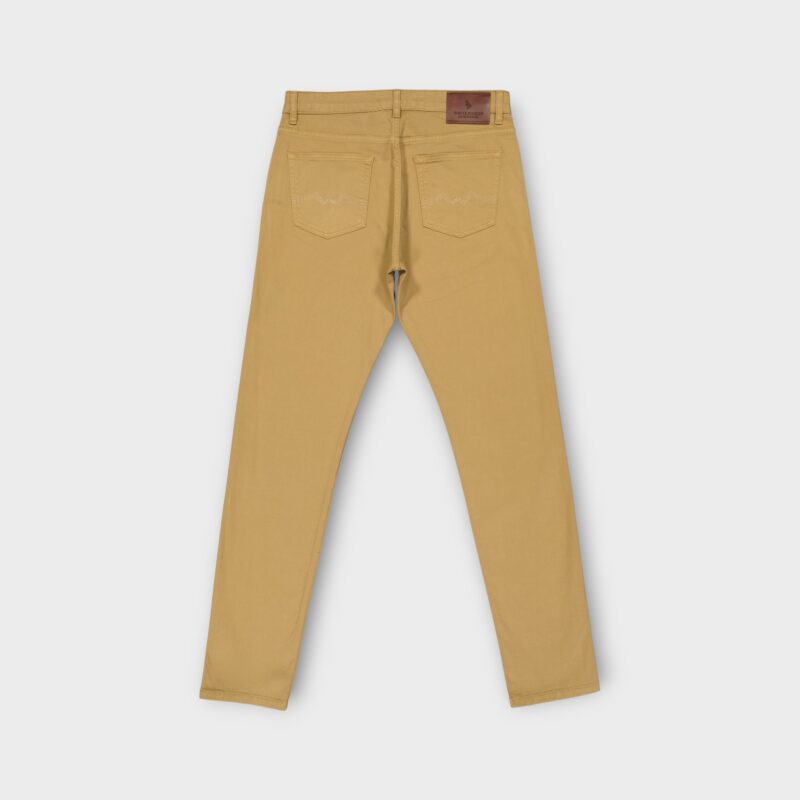 PANTALON CINQ POCHES  COTON ELASTHANNE