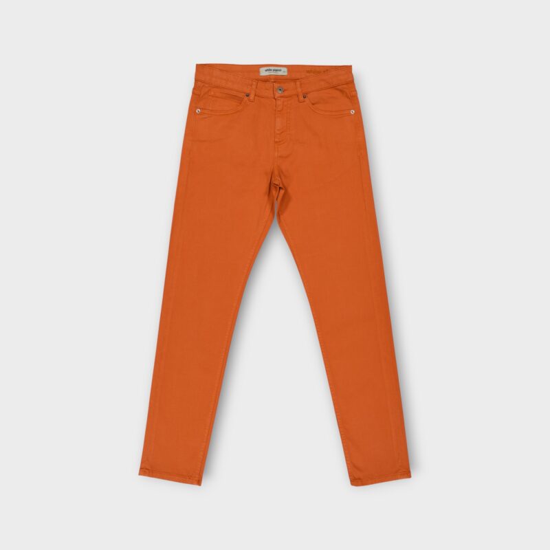 PANTALON CINQ POCHES  COTON ELASTHANNE