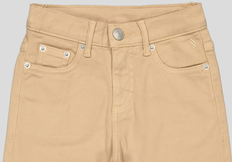 PANTALON CINQ POCHES COTON ELASTHANNE