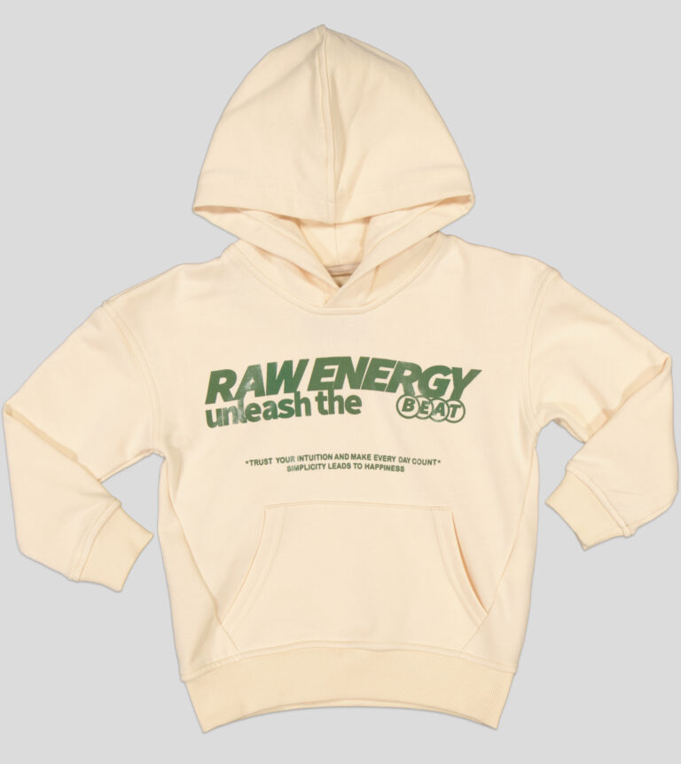 HOODIE CAPUCHE MOLLETON 100 % COTTON