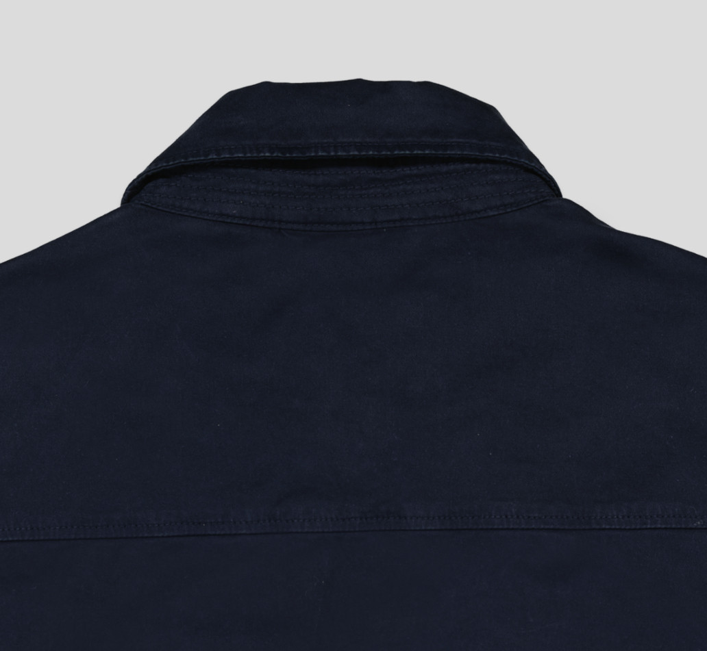 dos det1 SURCHEMISE EN COTON -ELASTHANNE – Image 7