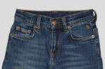 JEAN ENFANT BLEU A JAMBES FUSELEES,BRODE – Image 9