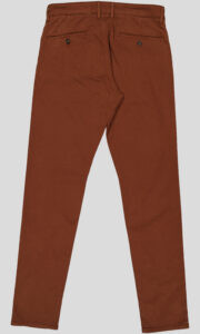 PANTALON CHINO POCHES ITALIENNES AVEC PINCES DEVANT