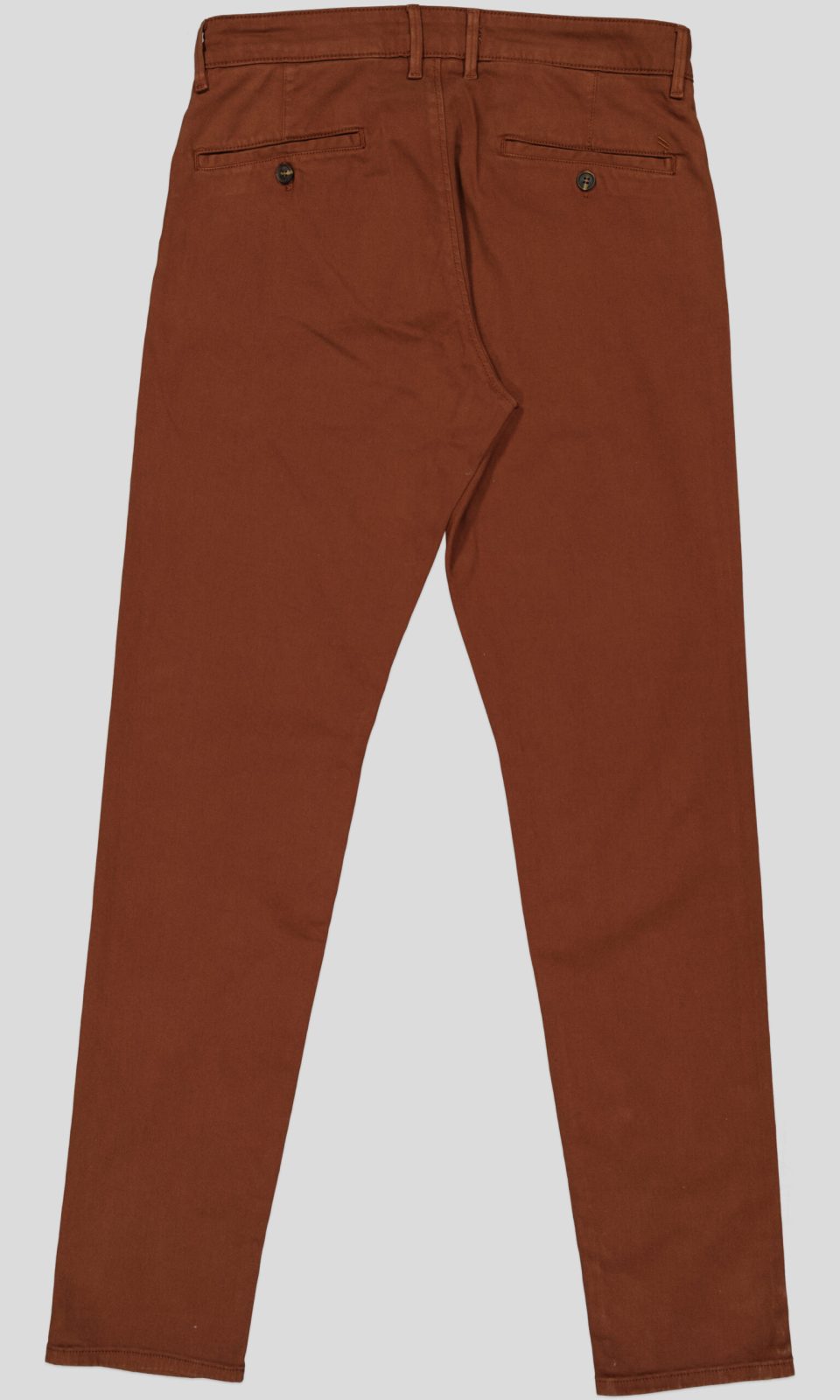 pantalon dos PANTALON CHINO POCHES ITALIENNES AVEC PINCES DEVANT – Image 4