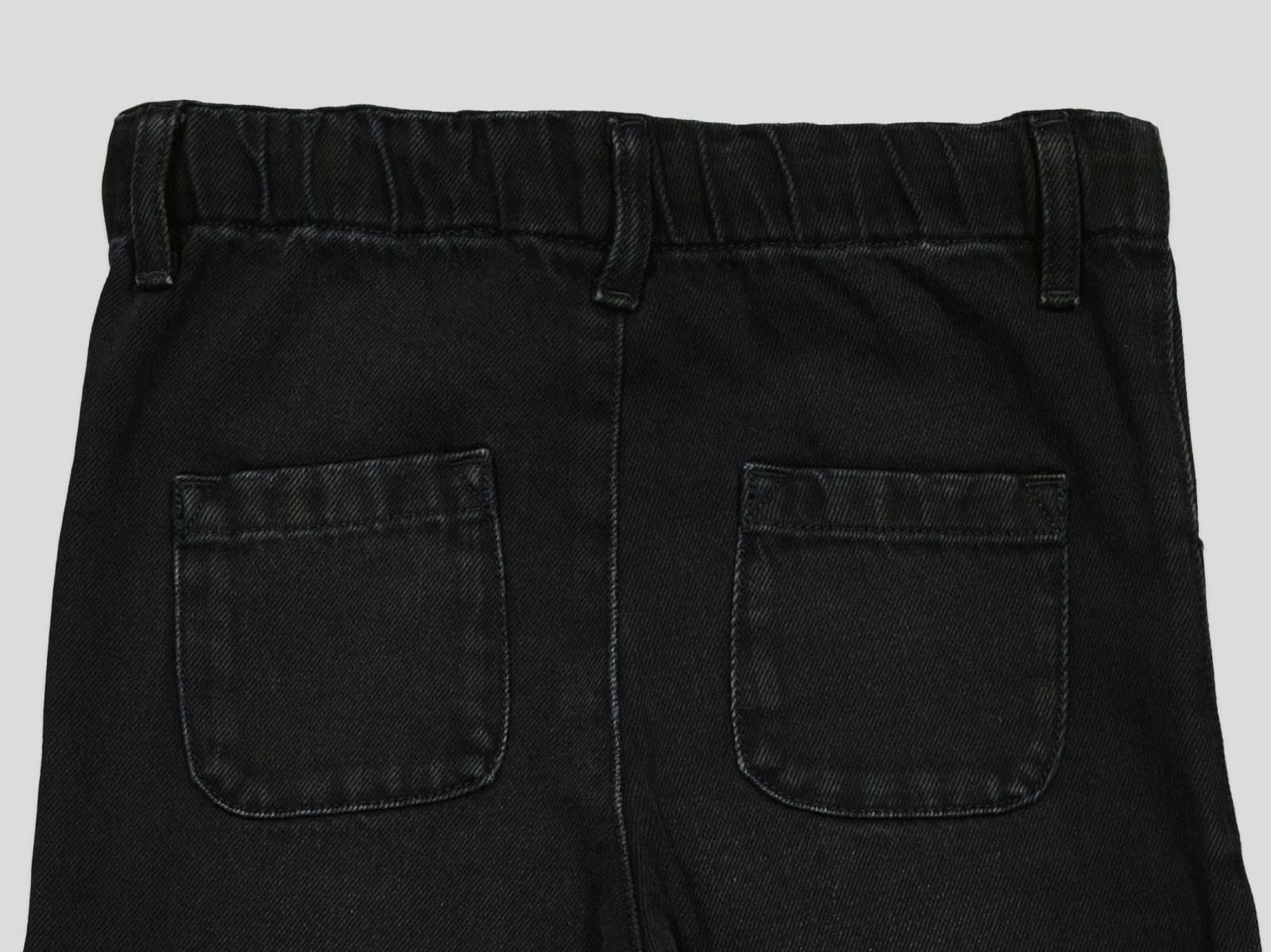 pantalon dos2 det1 PANTALON JEANS FILLETTE CEINTURE ELASTIQUE ET CORDON – Image 4