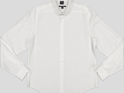 CHEMISE COTTON UNI SLIM