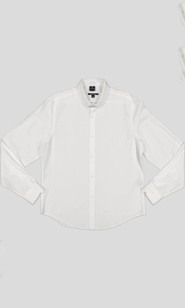 CHEMISE COTTON UNI SLIM
