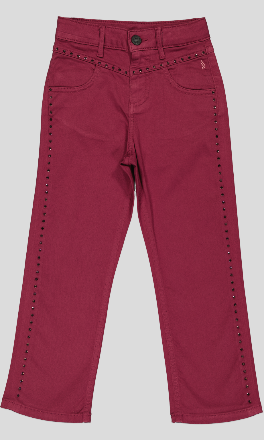 PANTALON CHINO AVEC STRASS
