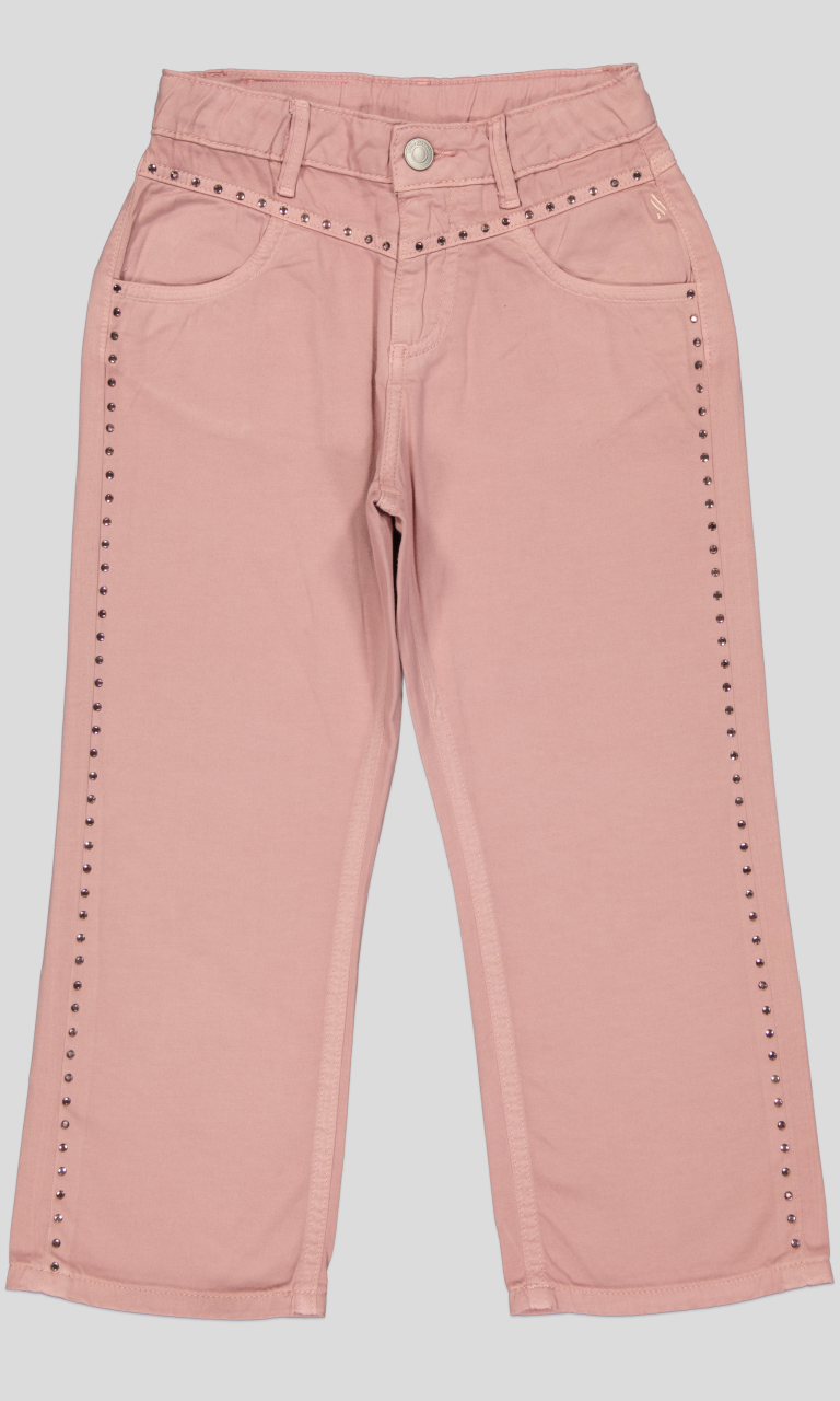 PANTALON CHINO AVEC STRASS