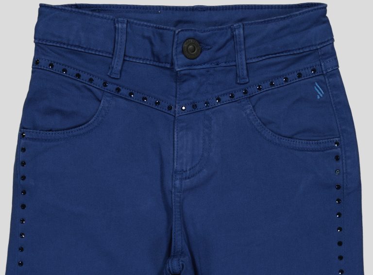 PANTALON CHINO AVEC STRASS