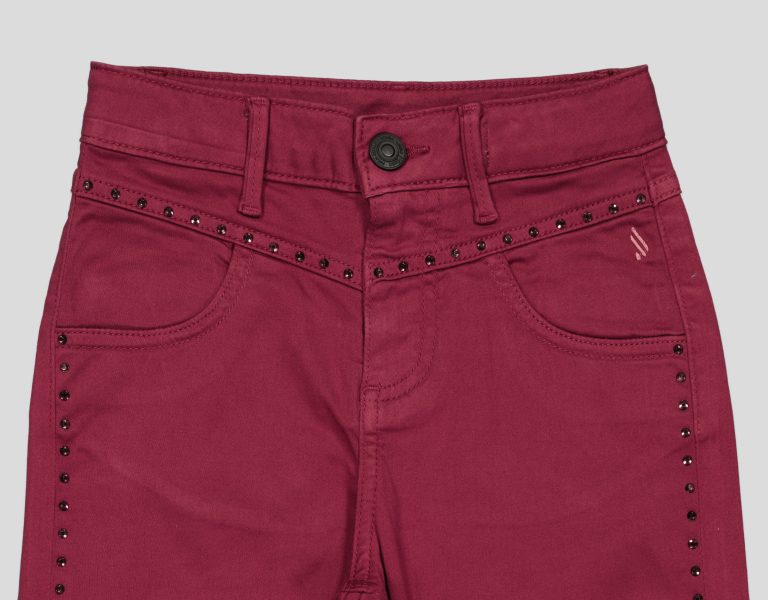 PANTALON CHINO AVEC STRASS