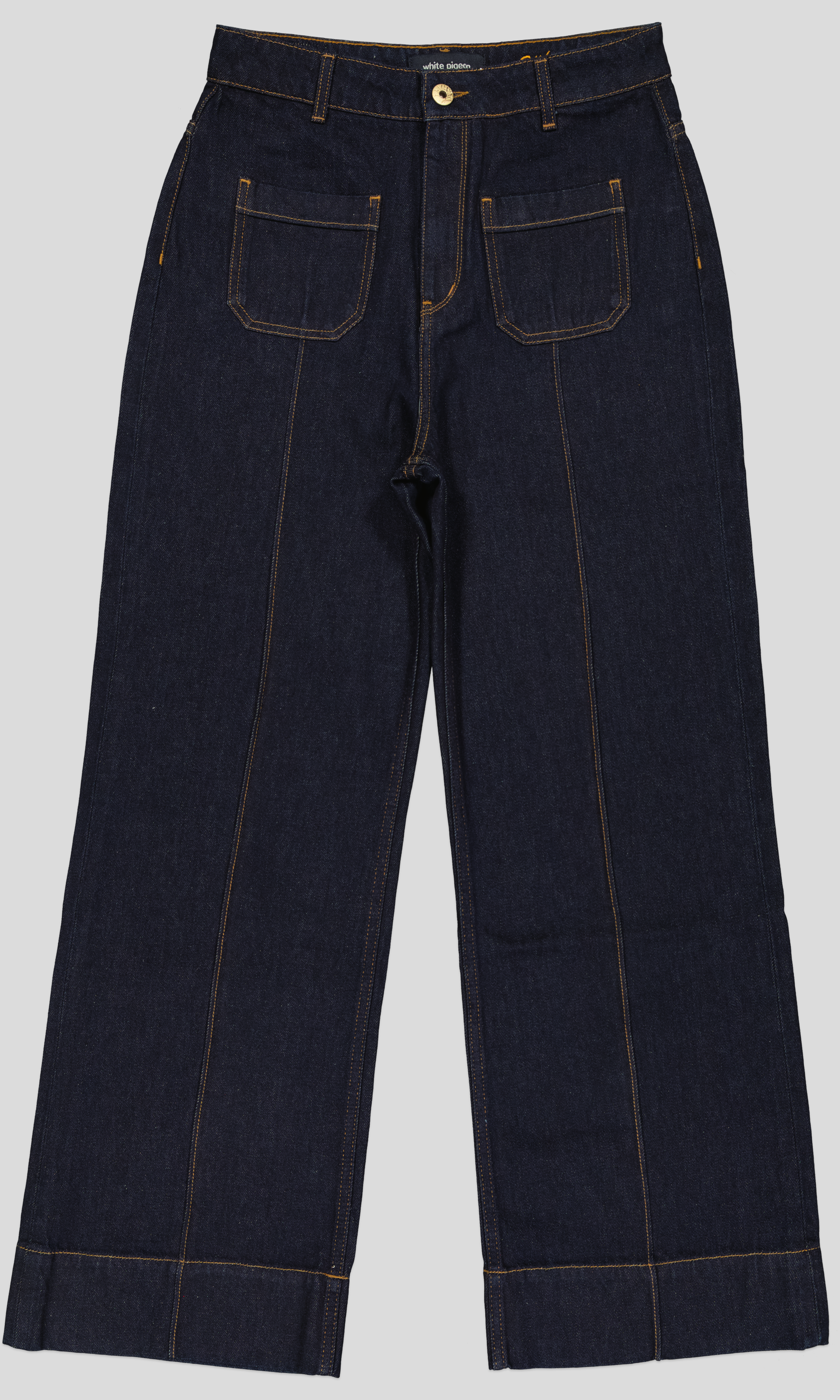 WPJAF6007_WP_WP PANTALON JEANS KULOT FIT – Image 1