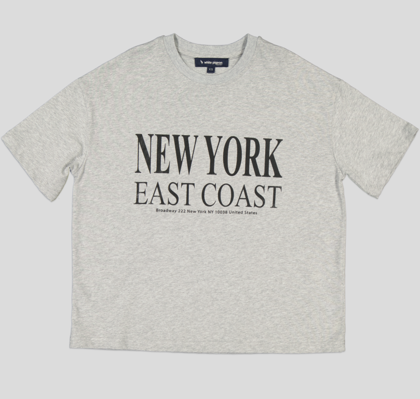 T-SHIRT FEMME OVERSIZE FIT JERSEY 100 % COTTON