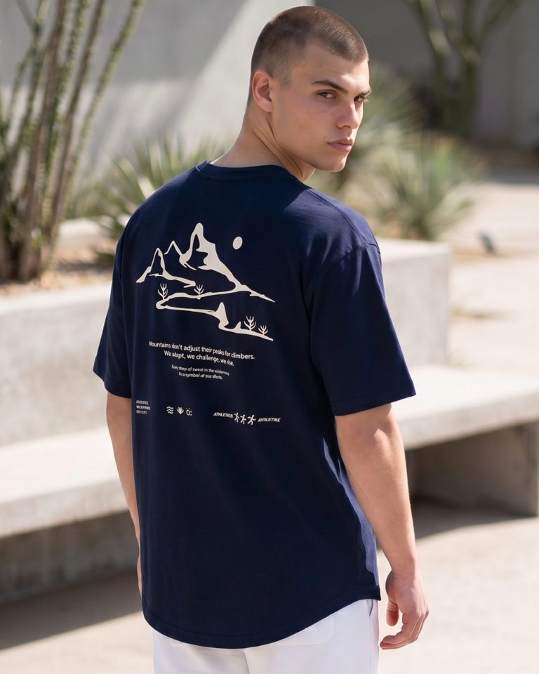 T-shirt homme en jersey 100% coton