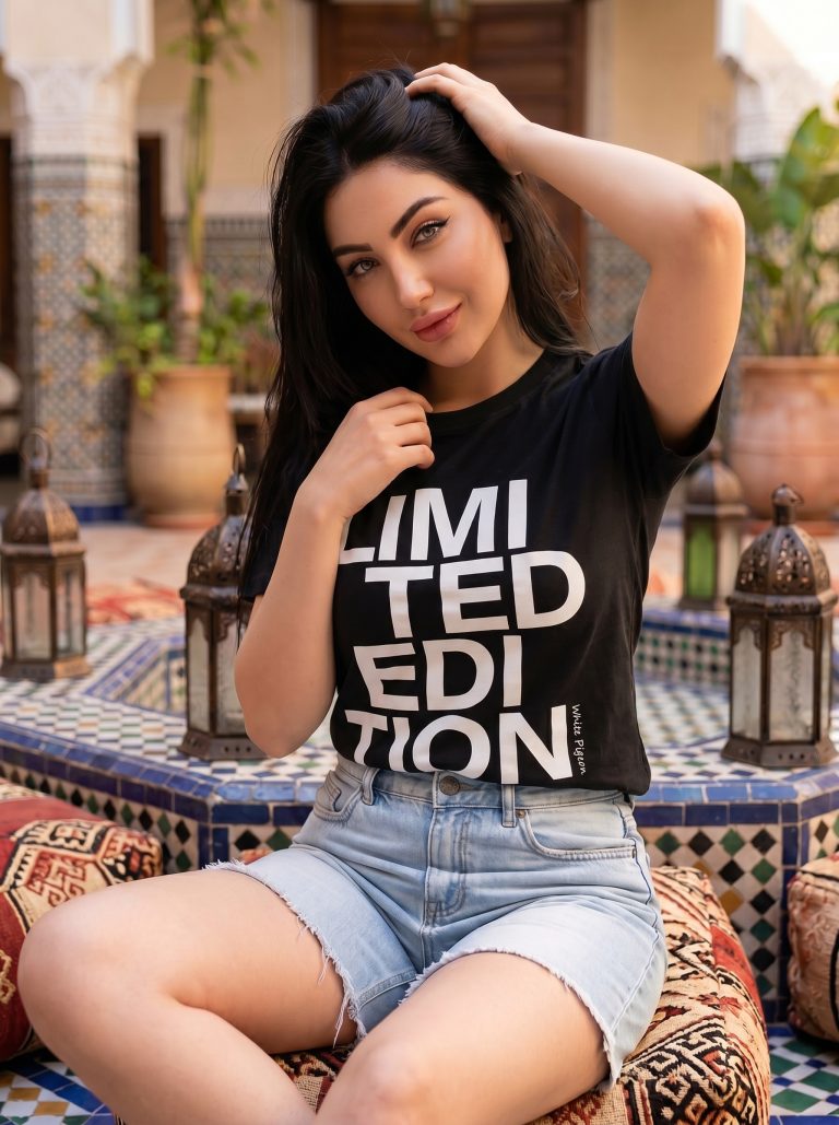 T-SHIRT FEMME REGULAR FIT JERSEY COTTON 100 %