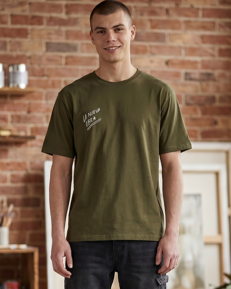 T-shirt pour homme en jersey 100% coton