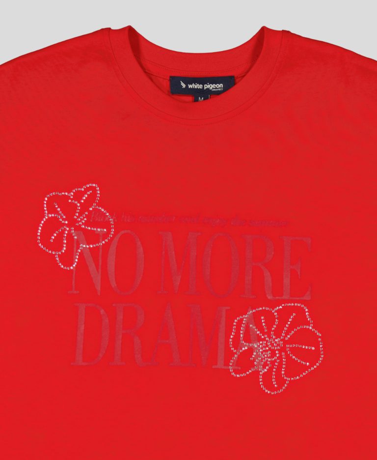 T-SHIRT FEMME OVERSIZE FIT JERSEY COTTON 100 %