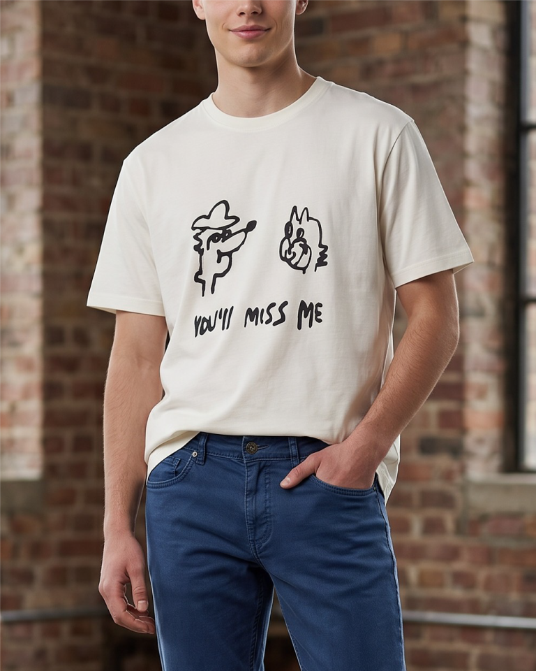 T-shirt homme en jersey