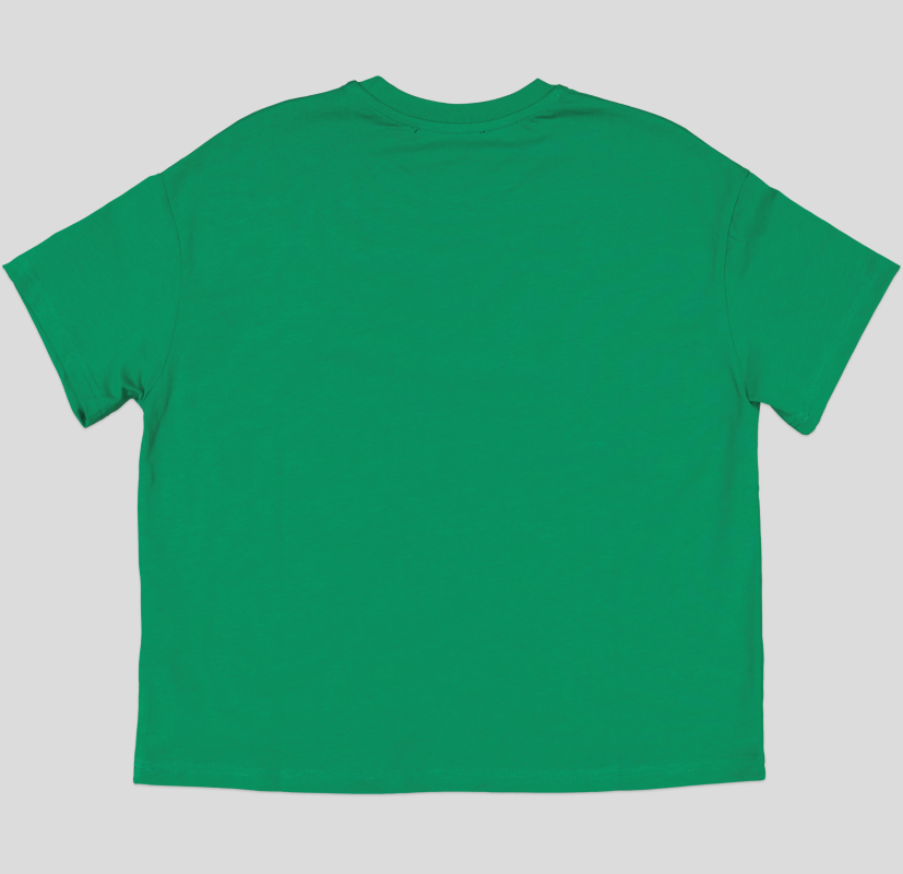 T-SHIRT FEMME OVERSIZE FIT JERSEY COTTON 100 %